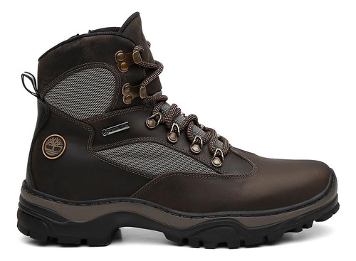 Bota Coturno Timberland New Chochoura Ziper 3031 Couro Origi