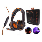 Fone Usb Headset Stereo Pc Ps3 Xbox Notebook C/botão Mute