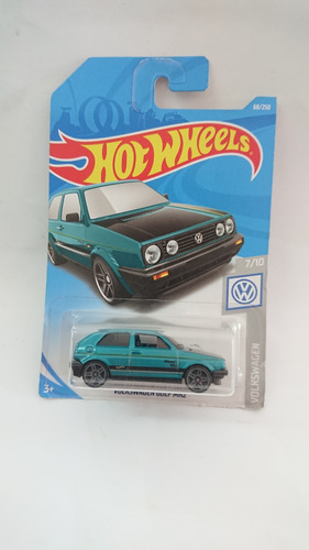 Hot Wheels 2017 Volkswagen 7/10 Golf Mk2 68/250