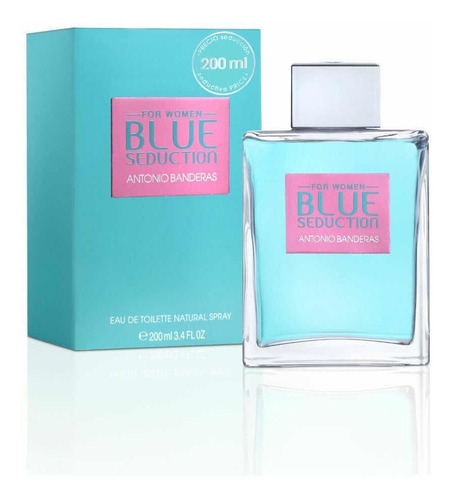 Perfume Antonio Banderas Blue Seduction Woman Edt 200 Ml Muj