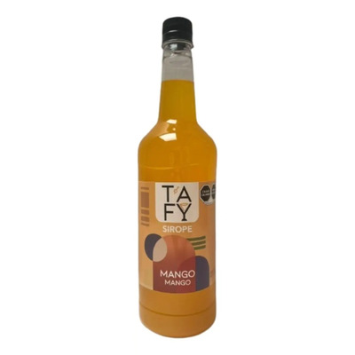 Jarabe\u002Fsirope Tafy Sabor Mango Para Bebidas Repostería 1 Lt | MercadoLibre