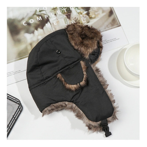 Gorro Ruso Ushanka Con Orejas De Gato Muy Cálido