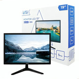 Monitor Tela 19'' Pc Led Hd Entrada Hdmi Vga 60hz