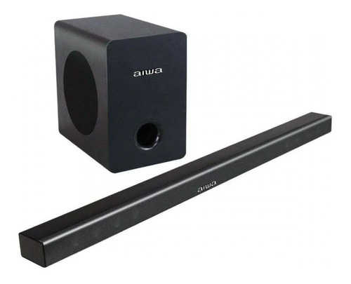 Barra De Sonido Aiwa Con Bluetooth Y Woofer 100w Awsbh1w-w