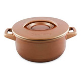 Panela Caçarola Cerâmica Duo+ 24cm 4,3l Ceraflame Cobre Vi