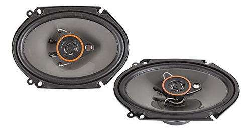 Alphasonik As68 6x8 Inch 350 Watts Max 3-way Car Audio Full