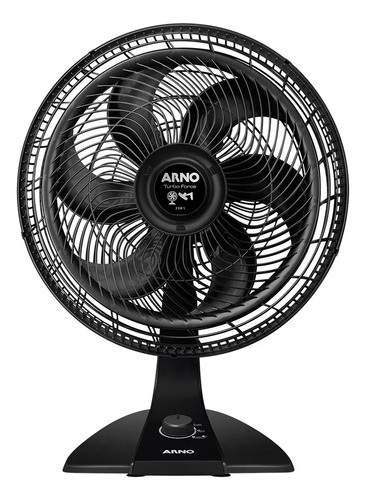 Ventilador 2 Em 1 Arno Turbo Force Preto Vf42 - 127v