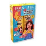 Kit Skala Amidinho De Milho Sham + Acondr Kids Curly G Vegan