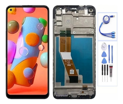 Pantalla Táctil Lcd Con Marco Para Samsung A11 A115m/f