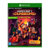 Jogo Minecraft Dungeons Hero Edition Xbox One Mídia Física