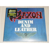 Cd Saxon - Denim And Leather (europeu Digipack + 9 Bônus)