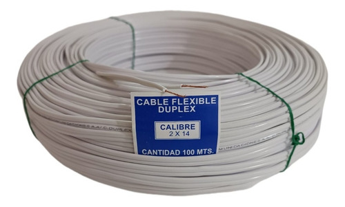Cable Duplex 2x14 X 100 Mts