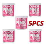 Crema De Limpieza Suave Para El Hogar, Color Rosa, 5 Unidade