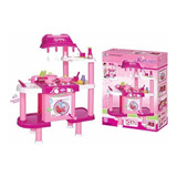 Cocina Grande Niña 95cm Horno Lavadora Ollas Princesa Infant