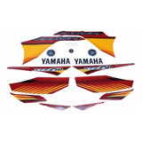 Kit Adesivos Yamaha Lander 250 2010 Vermelha 10385