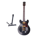 Modelo De Guitarra En Miniatura, Instrumento Musical Con For