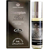 1xchampion Black Perfume Árabe Al Rehab Roll On 6ml Original