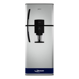 Heladera Con Freezer Drean 362l Dispenser Gris Hdr370f11s