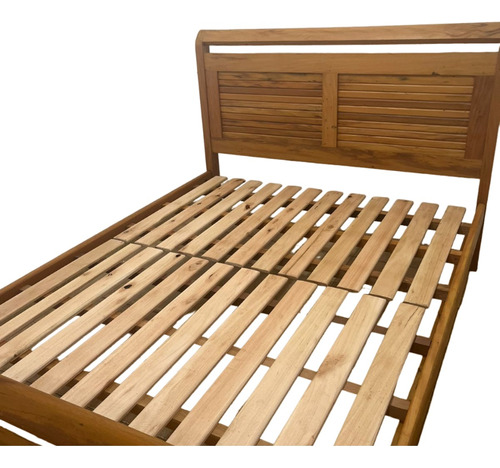 Cama Casal Queen Madeira De Demolição Peroba Rosa Em Oferta