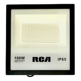 Reflector Led Smd 100w Rca Luz Blanca 10000lm 2 Años Garantí Color De La Carcasa Negro Color De La Luz Blanco Frío 110v/220v