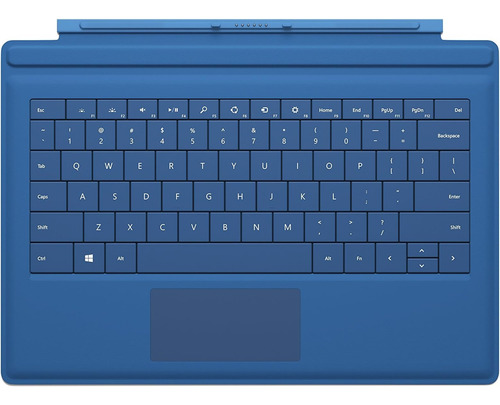 Funda Con Teclado Microsoft Surface Pro 3 (cian)