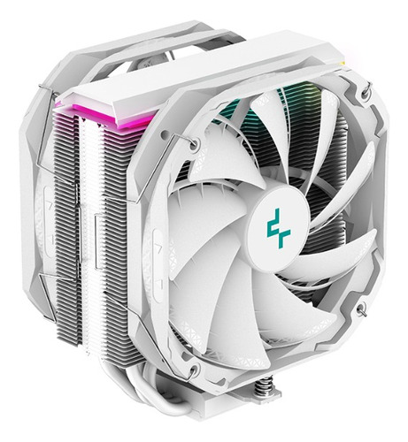 Cooler Deepcool As500 Plus Dual Branco Rgb R-as500-bknlmp-g