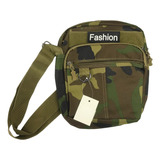 Bolsa Transversal Shoulder Bag Camuflada Masculina