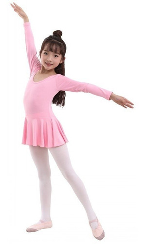 Panty Ballerina Escolar Licra Elástica Termica