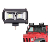 Barra Led 54w 18 Led 13cm Luz Blanca Fría 12-24v