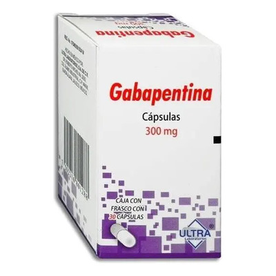 Gabapentina 300 Mg Caja con 30 Cápsulas Ultra | MercadoLibre