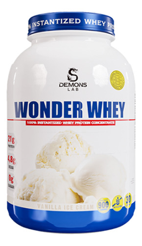 Wonder Whey 900g Whey Protein Concentrado - Demons Lab