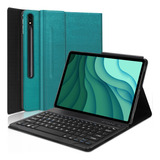 Funda Teclado P/ Samsung Galaxy Tab S8 Plus 12.4 S Pen