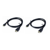 Cable Hdmi High Speed Premuim 4k Ps Xbox Lap Smart 2 Piezas