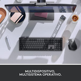 Logitech Combo Teclado Mx Mechanical + Mouse Mx Master 3s Color Del Mouse Grafito Color Del Teclado Negro