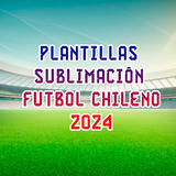 Plantillas Sublimacion Tazas Futbol Chileno 2024