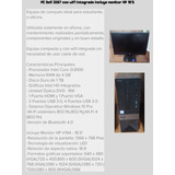 Dell Vostro 3267, Windows 10 Y Monitor Led Hp V194 18.5