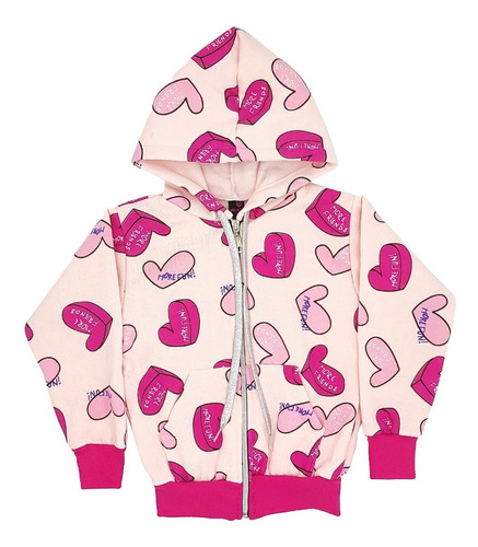 Campera Frizada De Nena Niña Kaorikawaii Art05