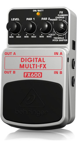 Behringer Fx600 Pedal Digital Multi Efecto Musicapilar