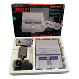 Consola Super Nintendo Usada En Caja Original Consola Snes