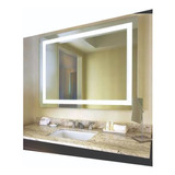 Espejos P/ Baño Con Luz Led Sistema Encendo Tactil 80x120cm