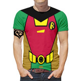 Camiseta Robin Masculina Roupas Herois Blusa Batman