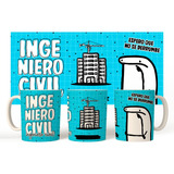 Taza Magica Flork Profesiones Ingeniero Civil