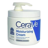 Cerave Creme Hidratante Para Corpo 453g Com Válvula Pump