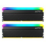 Memoria Ram Ddr4 64gb 3600mhz Xpg Spectrix D45g 2x32gb Rgb Negro