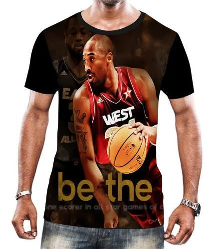 Camisa Camiseta Kobe Bryant Homenagem Basket Black Mamba 1