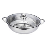 Shabu Shabu Divisor Olla Caliente Olla De Sopa De Dos 36cm