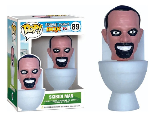 Skibidi Toilets Fun Pop! Inodoro Juguete Muñecos Titan Popi