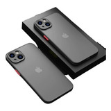 Capa Capinha Slim Para iPhone 14 Todos + Película Vidro 3d