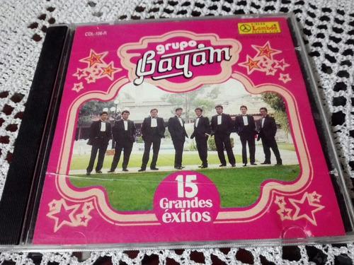 Cd Grupo Bayam 15 Grandes Exitos Lambda 95 Muy Raro Cumbias