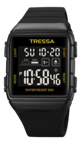 Reloj Tressa Digital Tre0245 Multifuncion Chiarezza